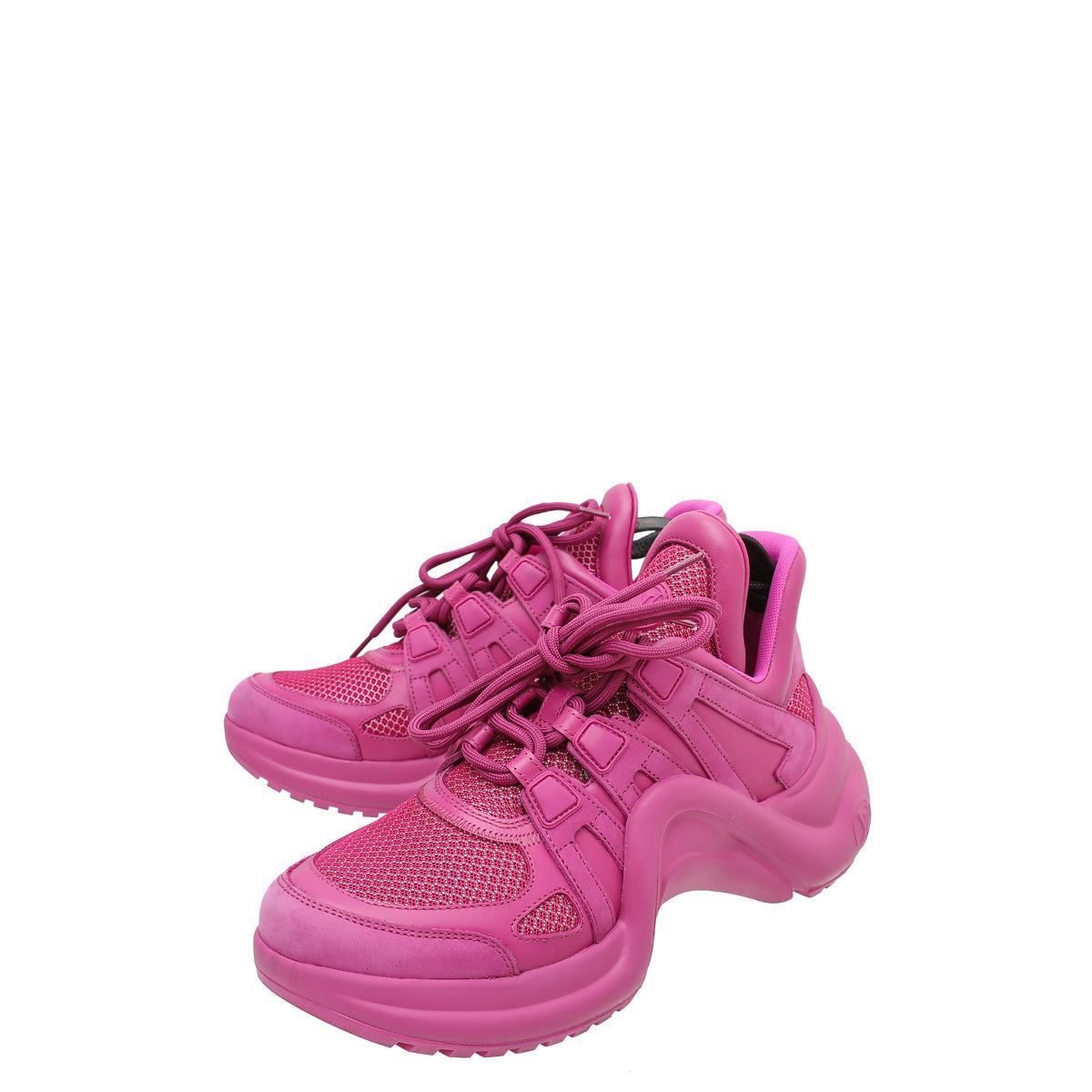 Louis Vuitton Fuchsia Archlight Sneakers 38