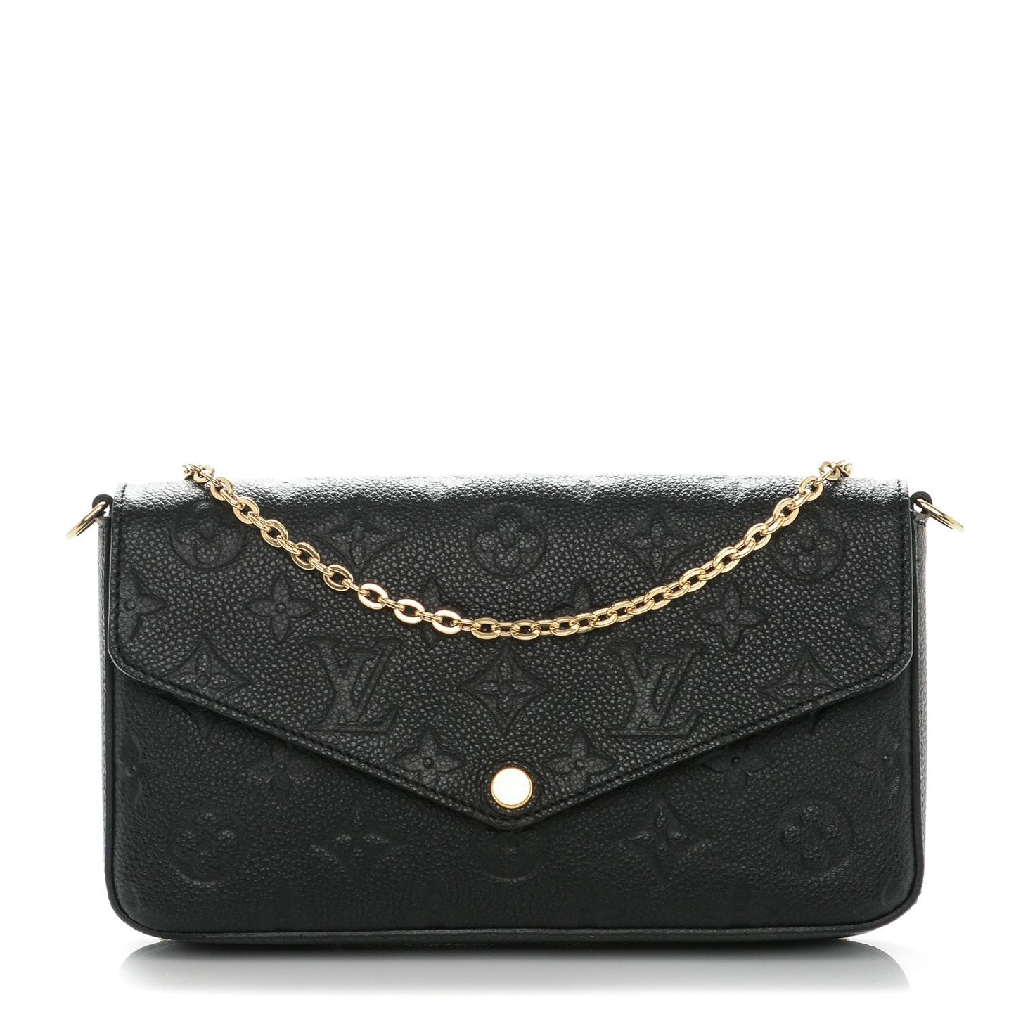 Louis Vuitton Empreinte FÉLICIE Chain Clutch