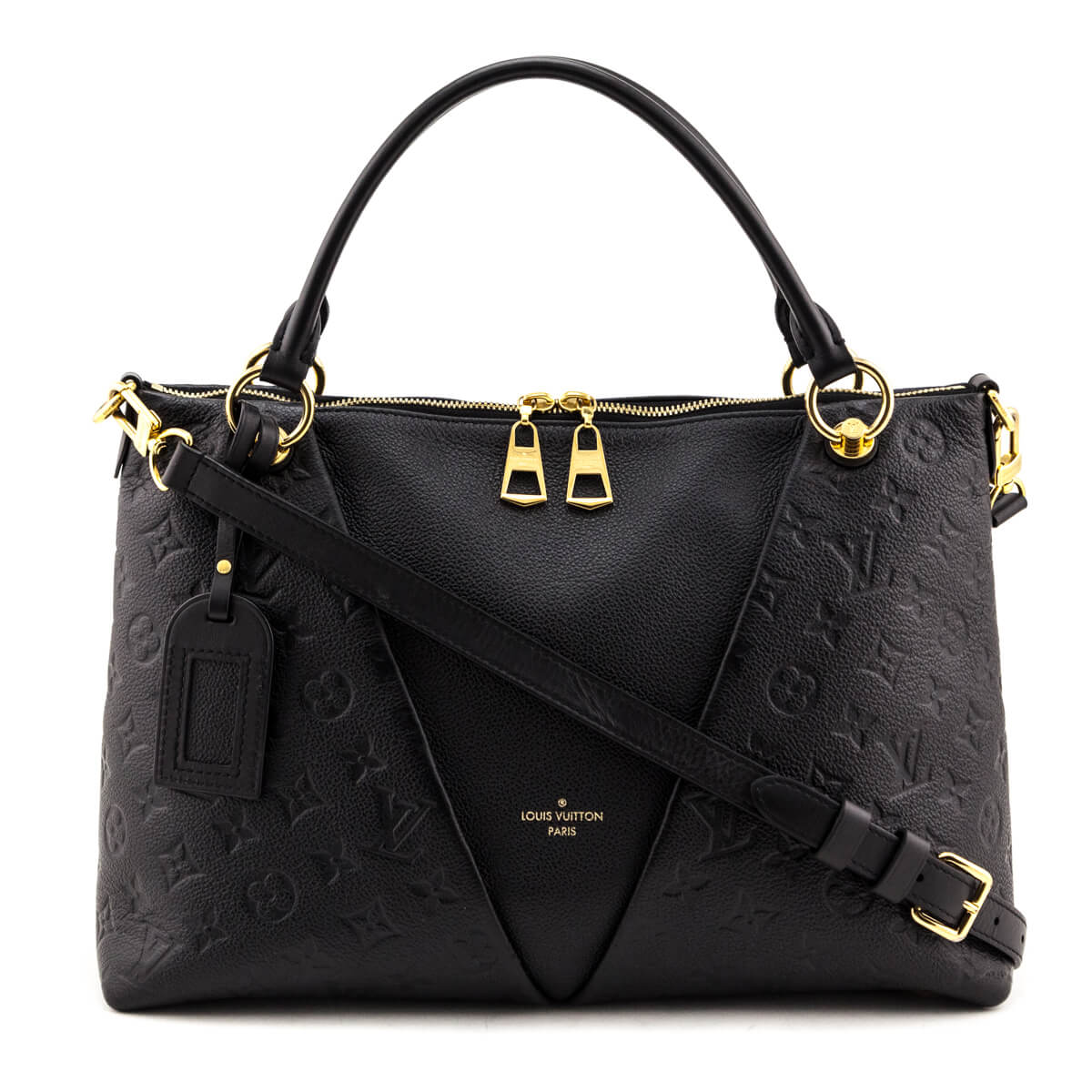 Louis Vuitton Black Empreinte V Tote MM