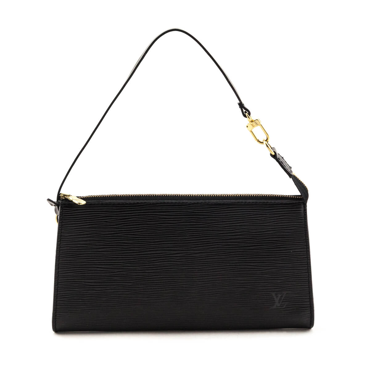 Louis Vuitton Black Epi Vintage Pochette Accessoires 24 Bag