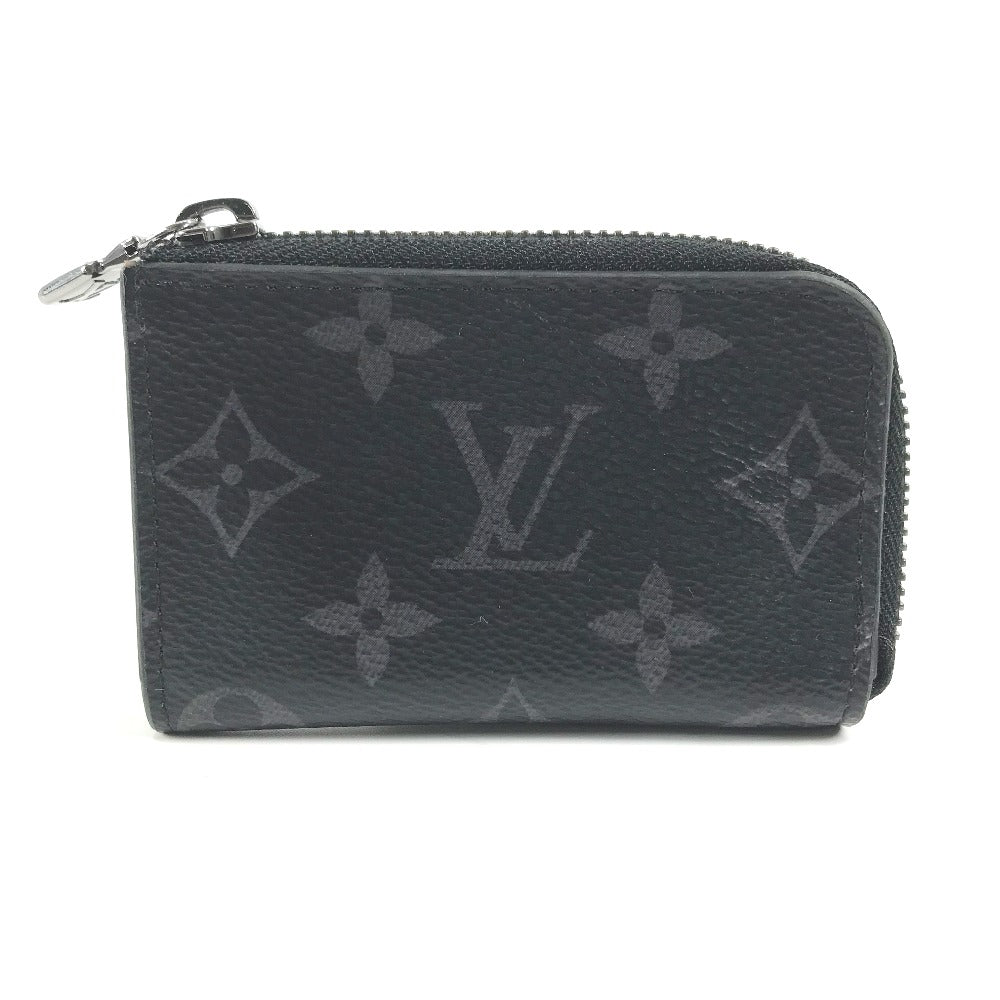 LOUIS VUITTON Coin case M63536 Monogram Eclipse Canvas black Monogram Eclipse Portemonejour