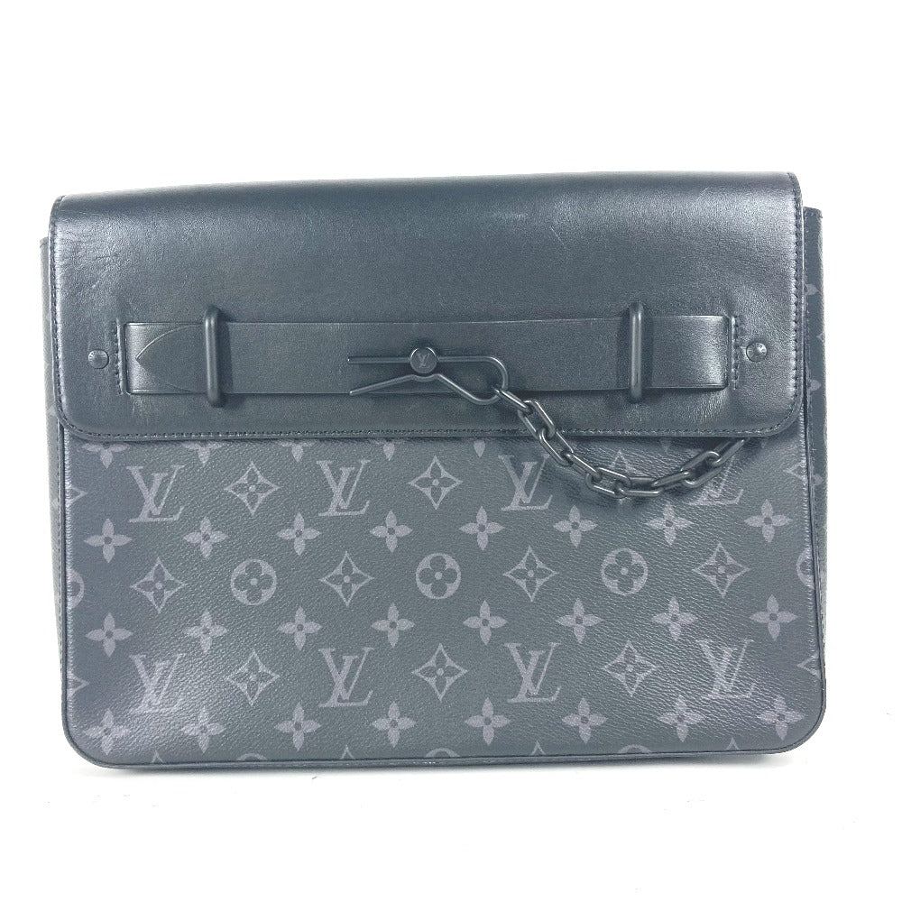 LOUIS VUITTON Clutch bag M80107 Monogram Eclipse Canvas black Monogram Eclipse Pochette steamer