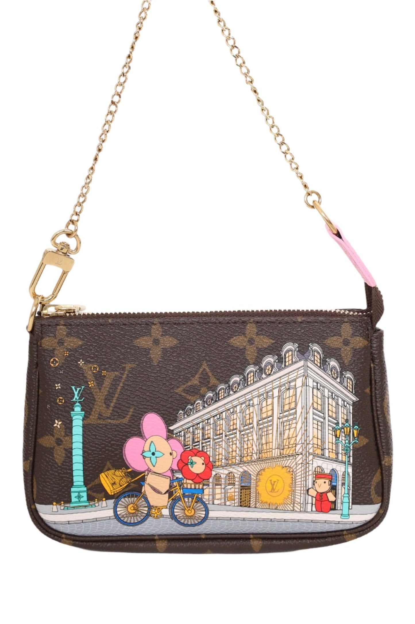 Louis Vuitton 2022 Brown Monogram Printed Mini Pochette