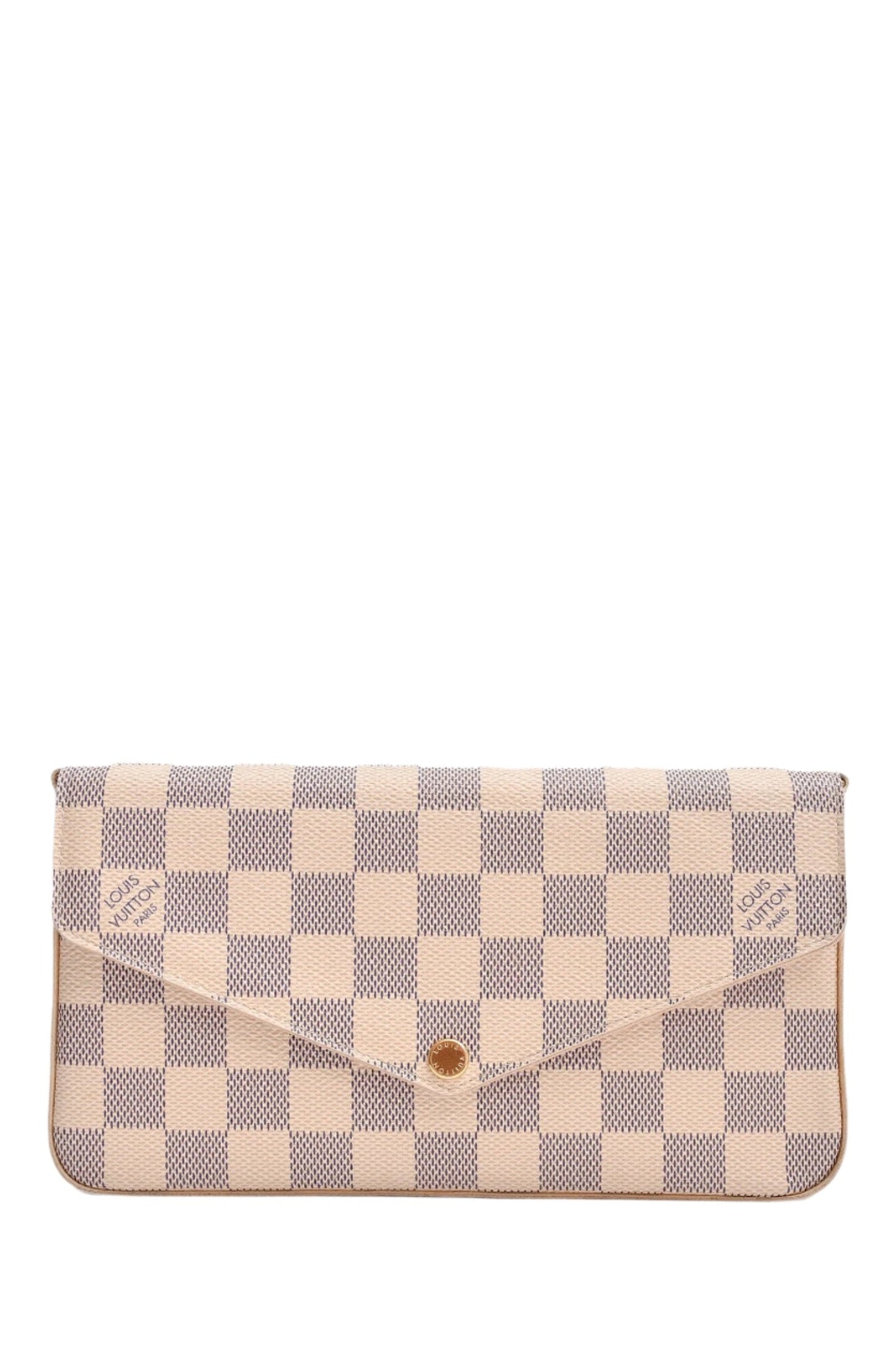 Louis Vuitton 2016 Damier Azure Felicie Pochette On Chain