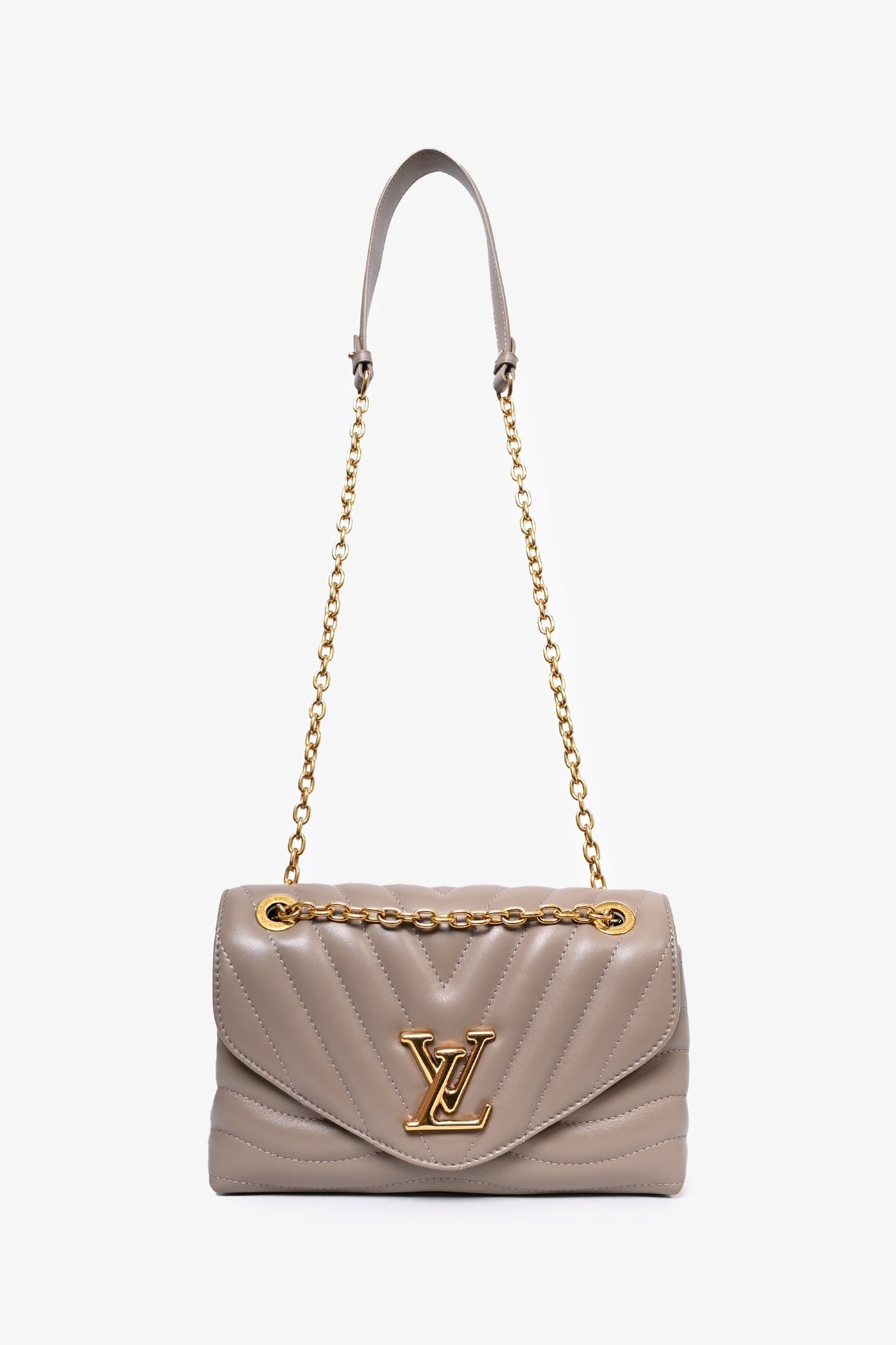 Louis Vuitton Brown Wave LV Shoulder Bag