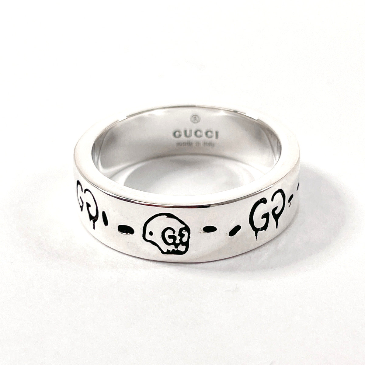 GUCCI Ring Silver925 Silver ghost