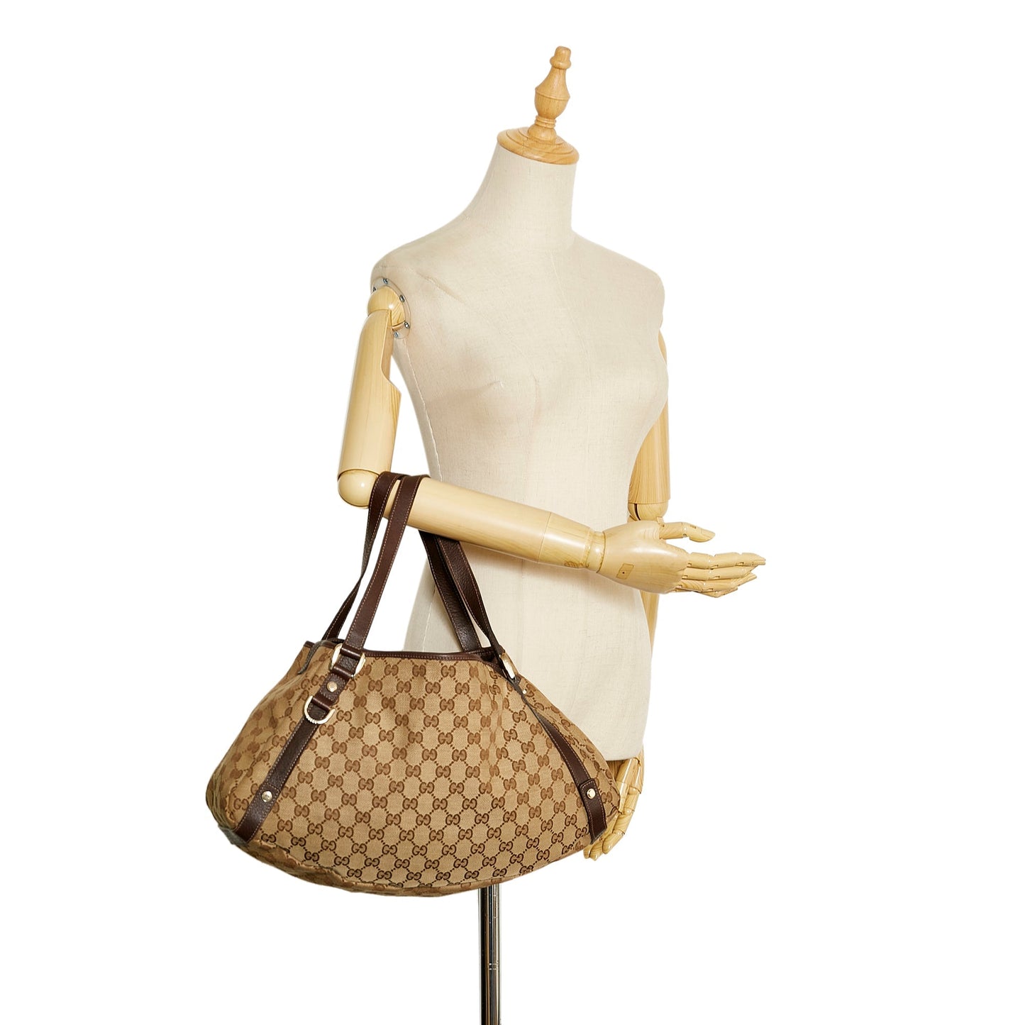 Gucci D-Ring Gg Canvas Pelham Shoulder Bag