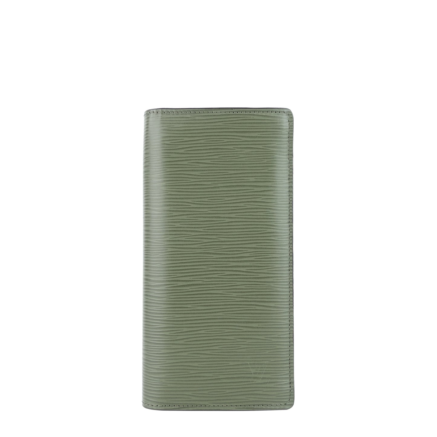 LOUIS VUITTON Brazza Green Epi Leather Wallet
