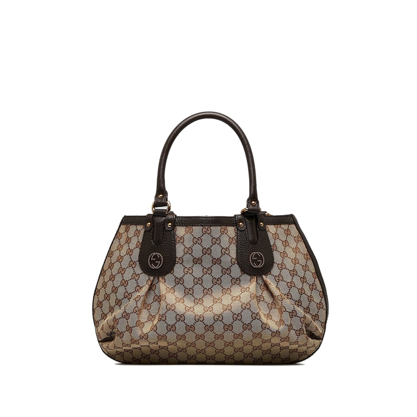 Brown Gucci GG Canvas Tote Bag