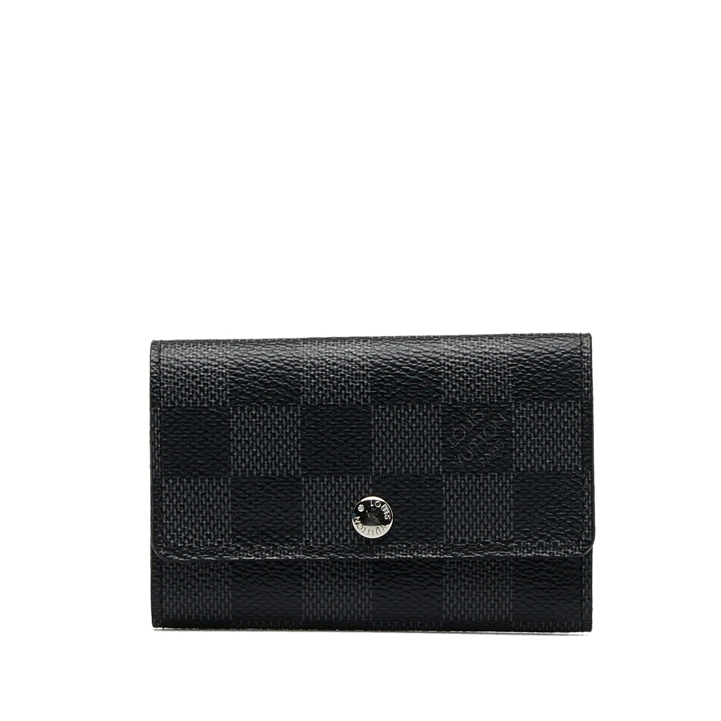 LOUIS VUITTON Damier Graphite 6 Key Holder