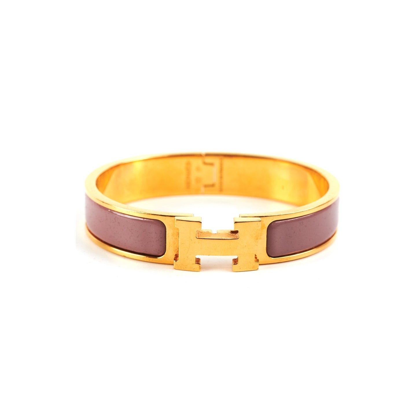 Hermes H Clic Bracelet Size PM Rose