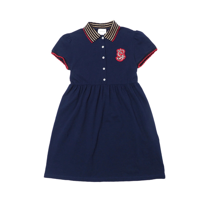 GUCCI one piece cotton Navy 12