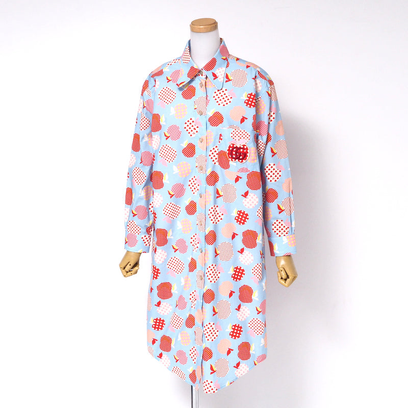 GUCCI one piece 663365 cotton Light blue 40