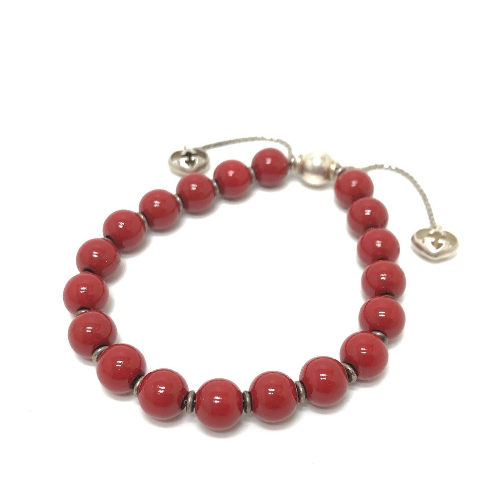 GUCCI bracelet 286673 Wood Red Interlocking G unisex(Unisex) Used