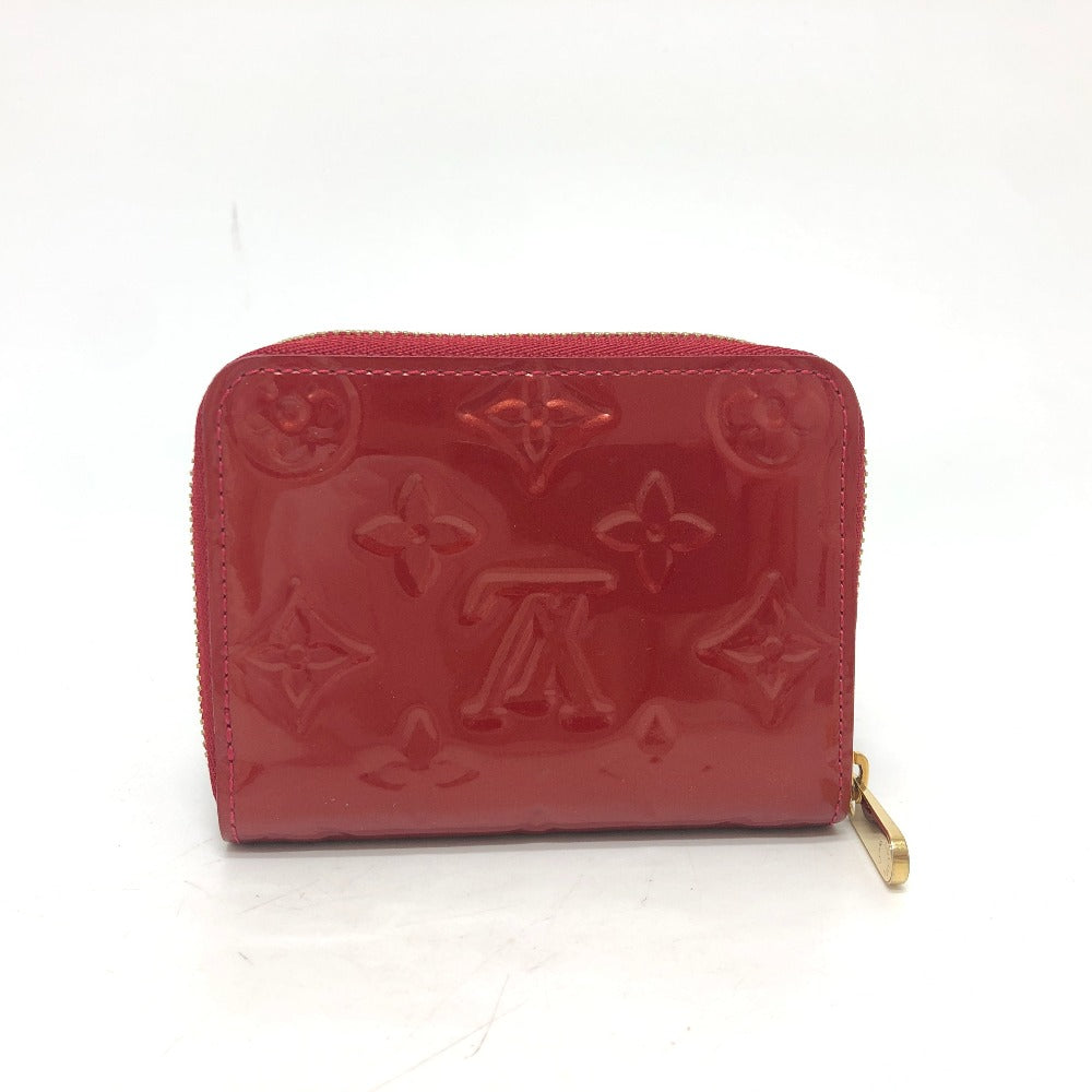 LOUIS VUITTON Coin case M93608 Monogram Vernis Zip around purse Women Used