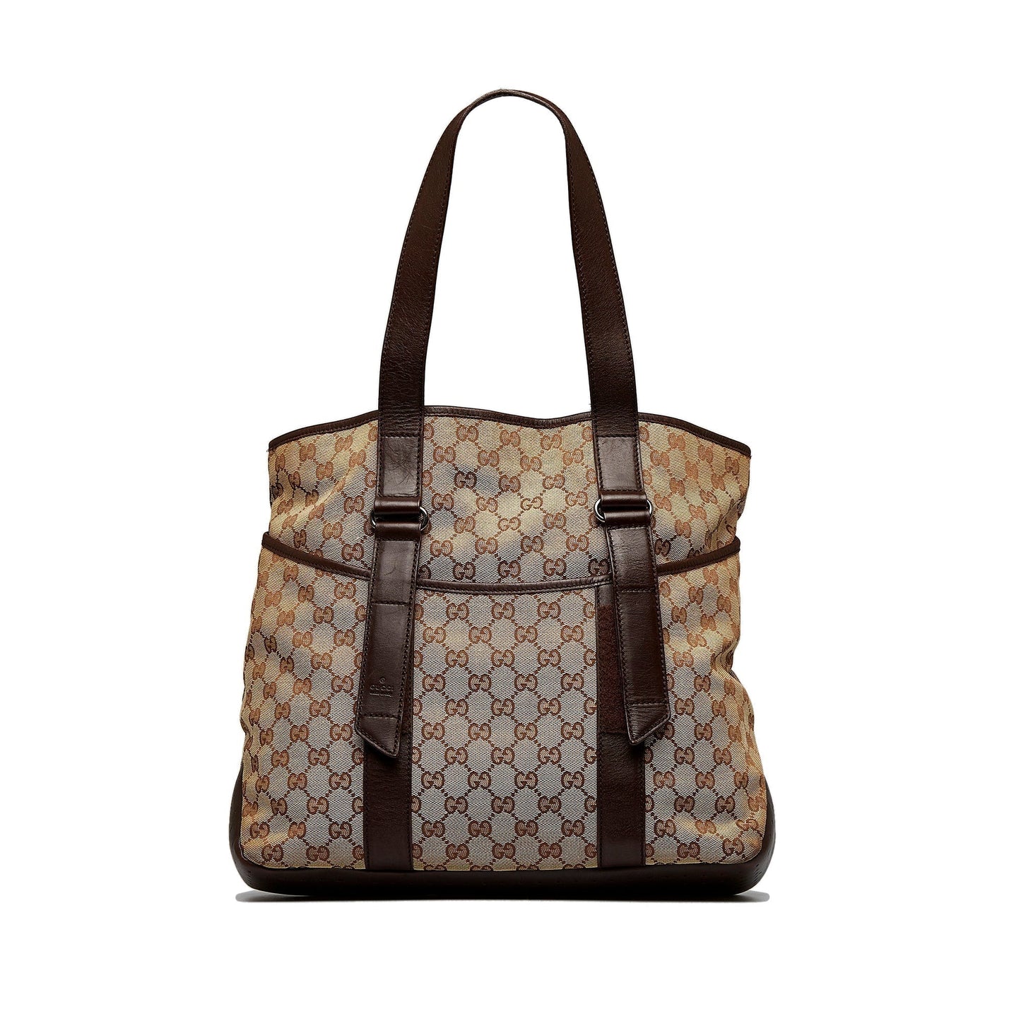 Brown Gucci GG Canvas Tote Bag