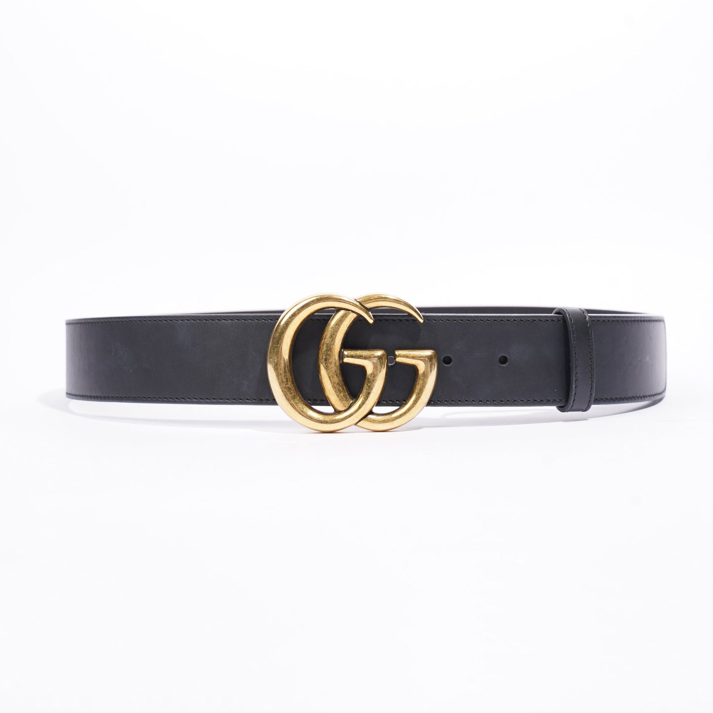 Gucci GG Marmont Belt Black Leather 90cm 36"