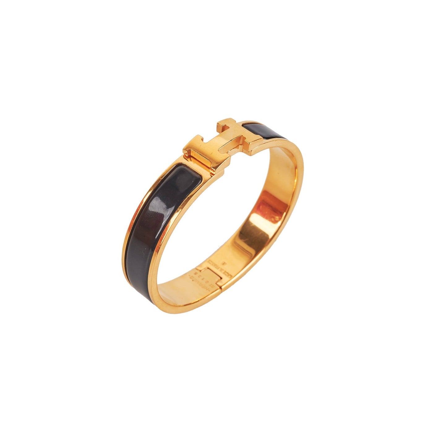 Hermes Clic H Bracelet Black