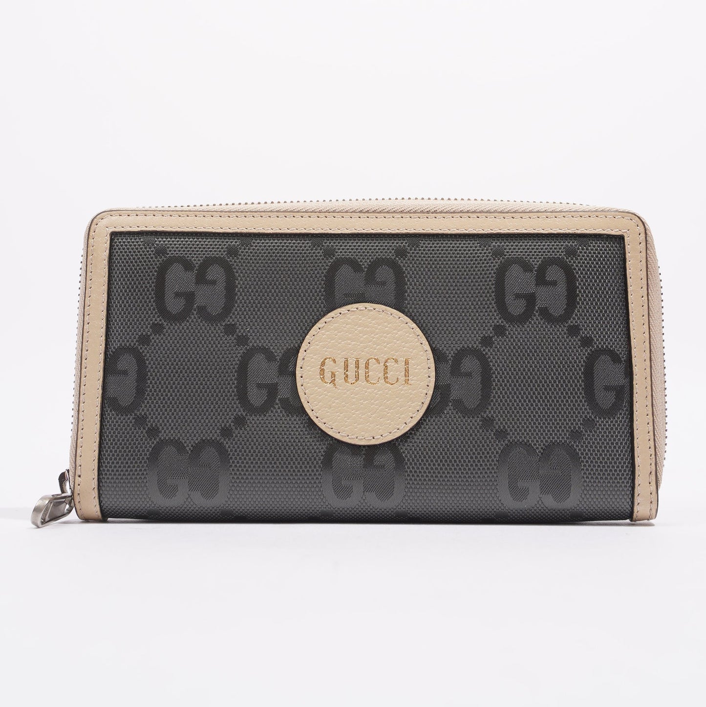 Gucci Off The Grid Long Wallet Black / Beige Canvas