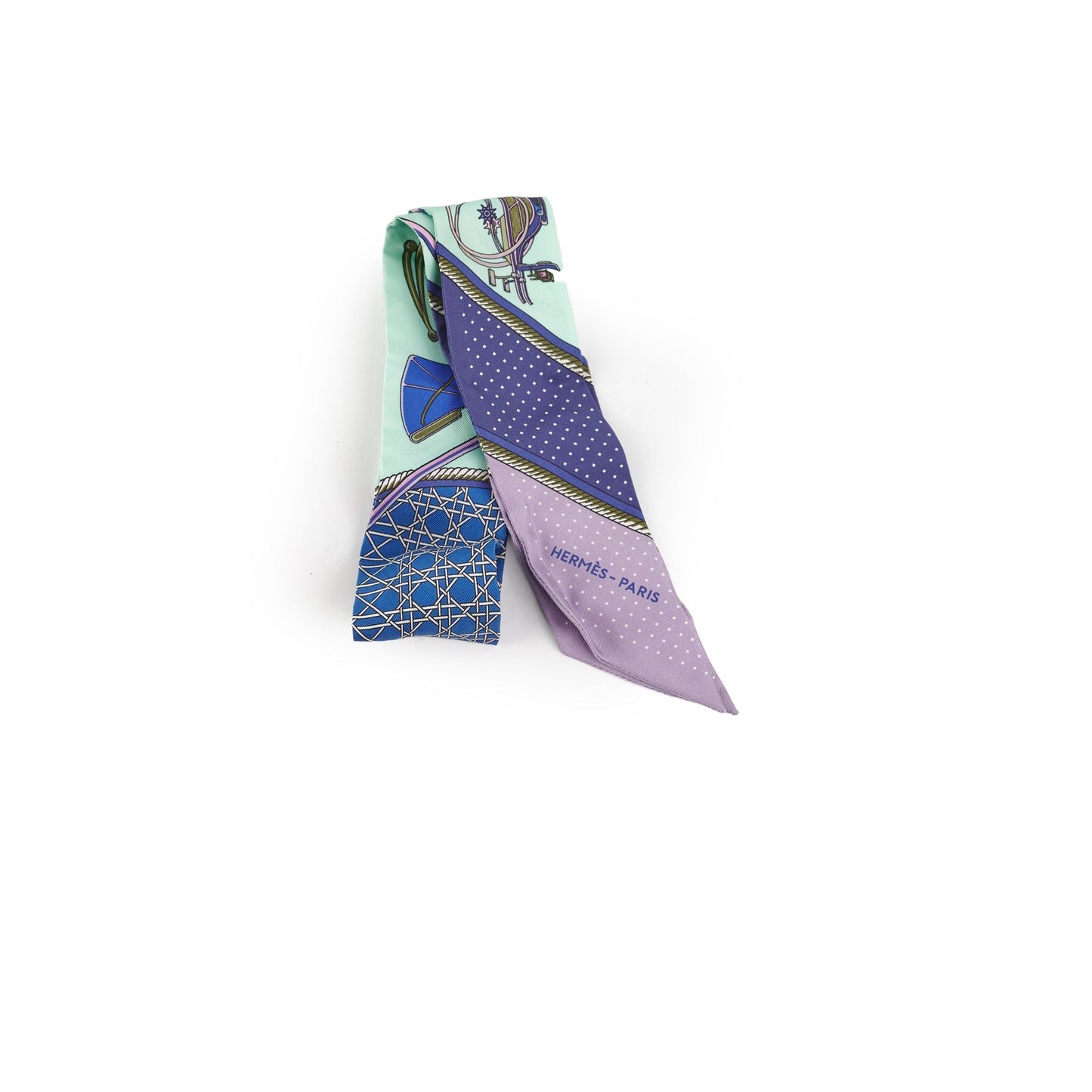Hermes Twilly Purple/Blue