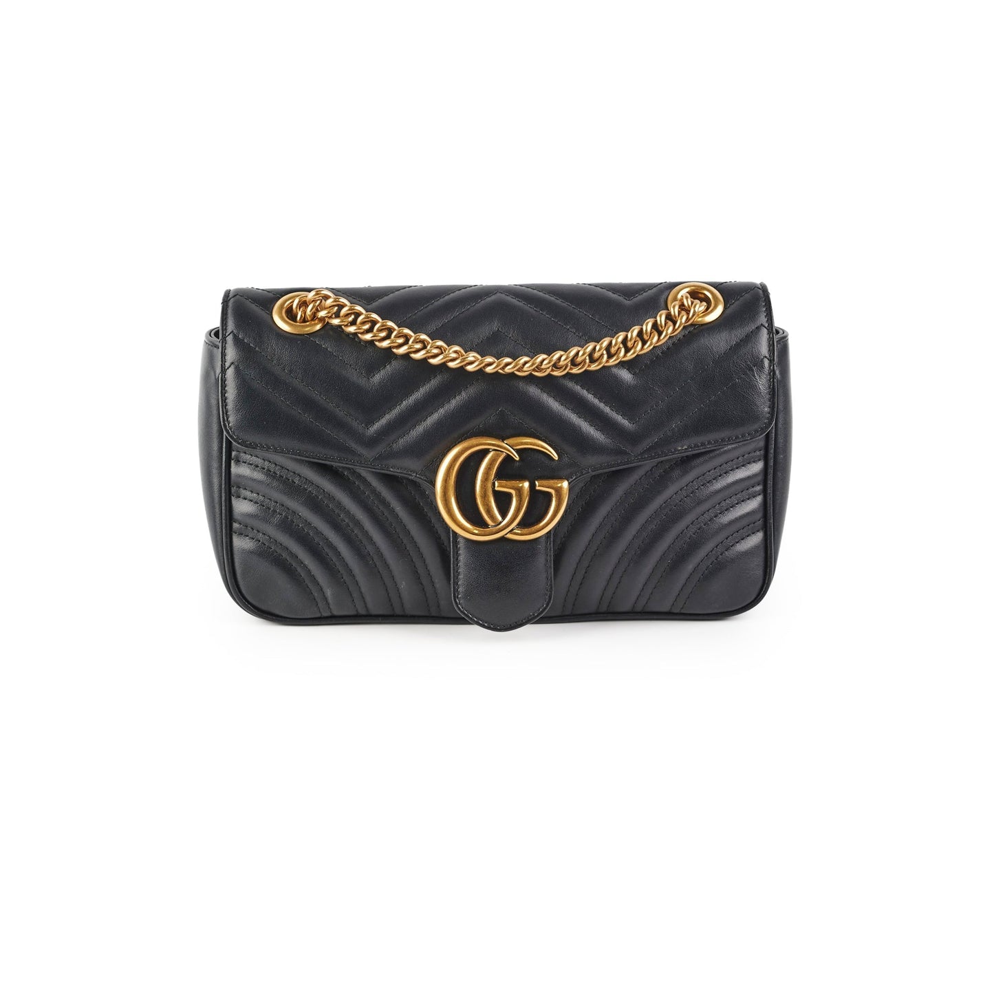 HOLD Gucci Marmont Small Black Shoulder Bag