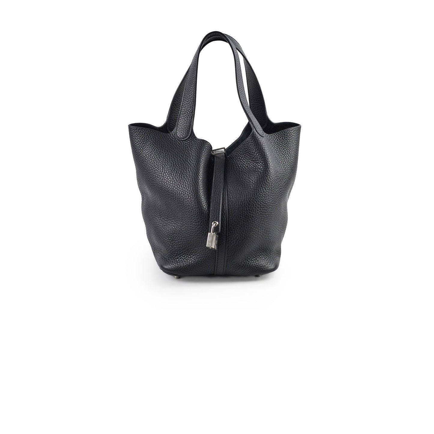 Hermes Picotin 22 Lock Bag Noir A Stamp