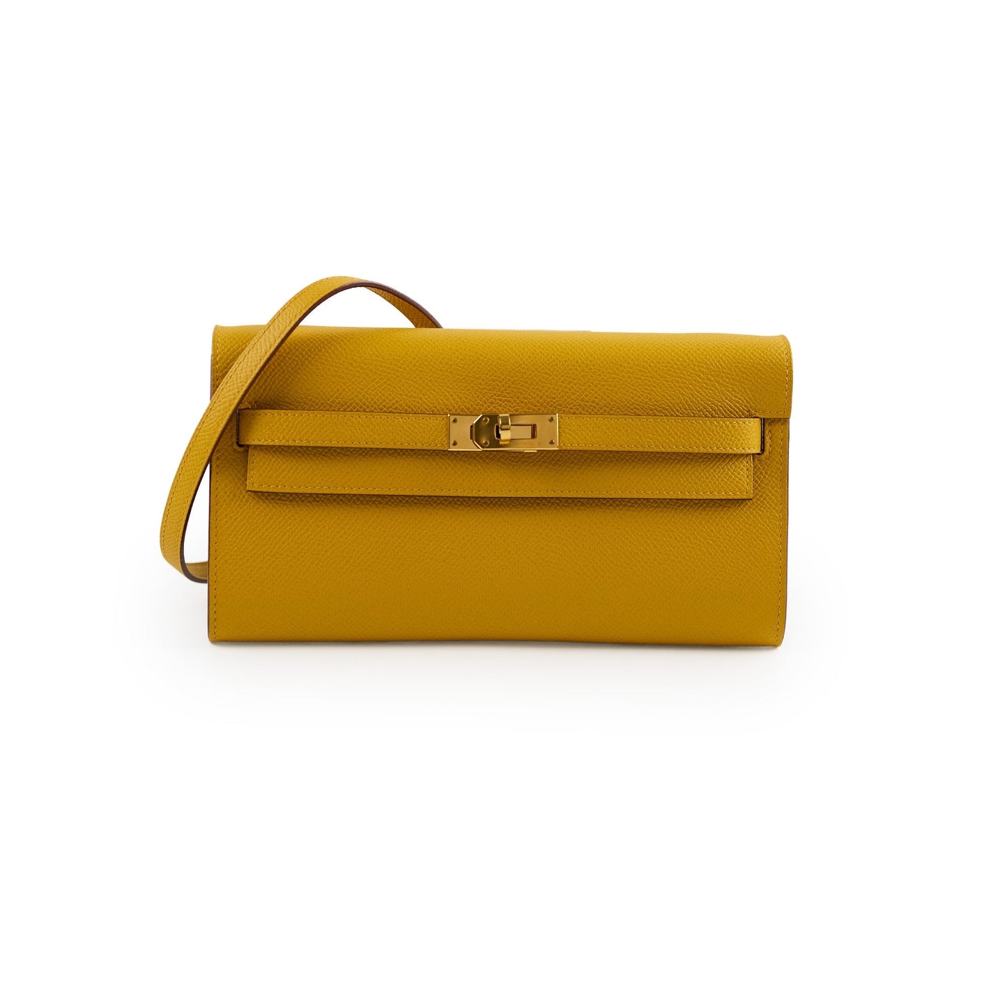 Hermes Kelly To Go Yellow Epsom - Stamp Z
