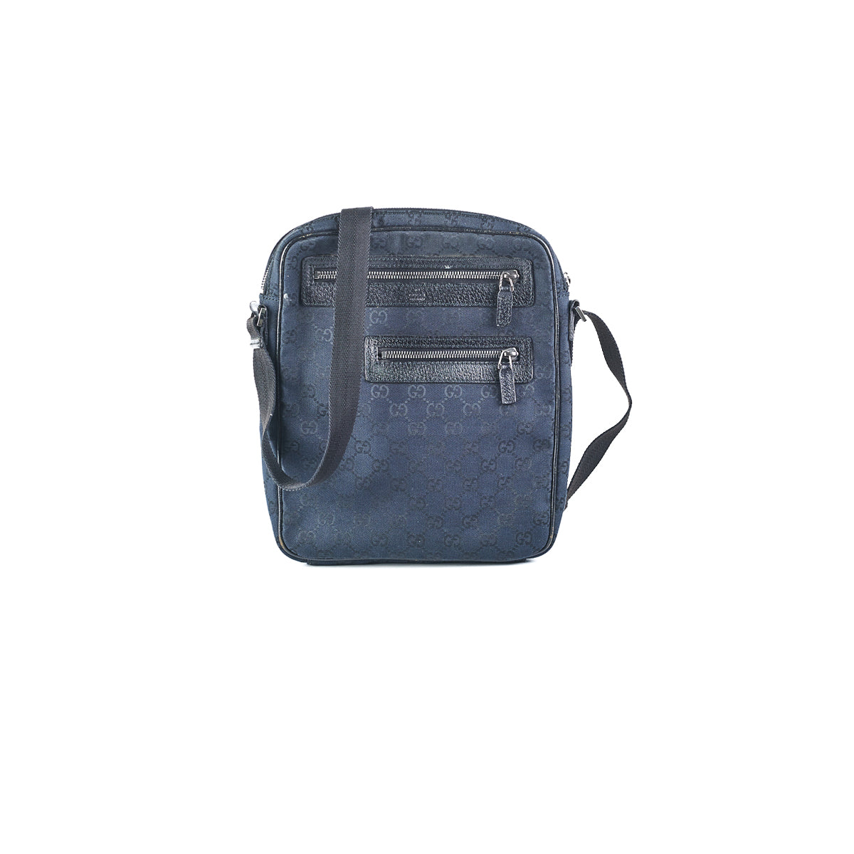 Gucci Men Messenger Canvas Black