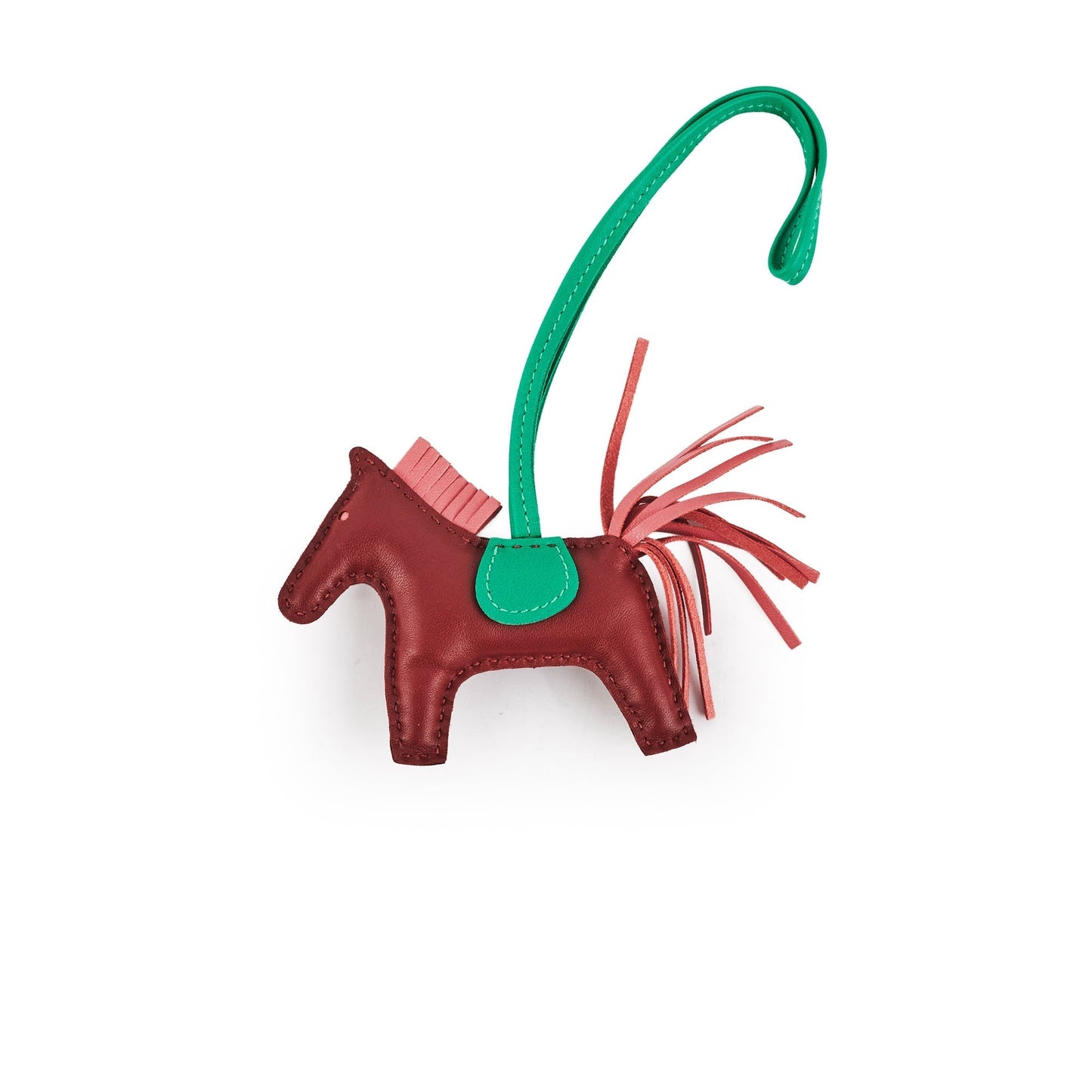 Hermes Rodeo Red/Green Bag Charm
