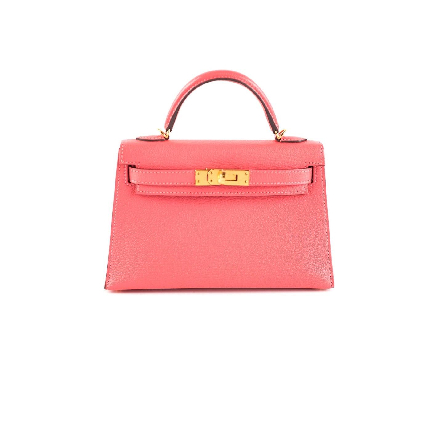 Hermes Mini Kelly Rose Lipstick Chevre Y Stamp (2020)