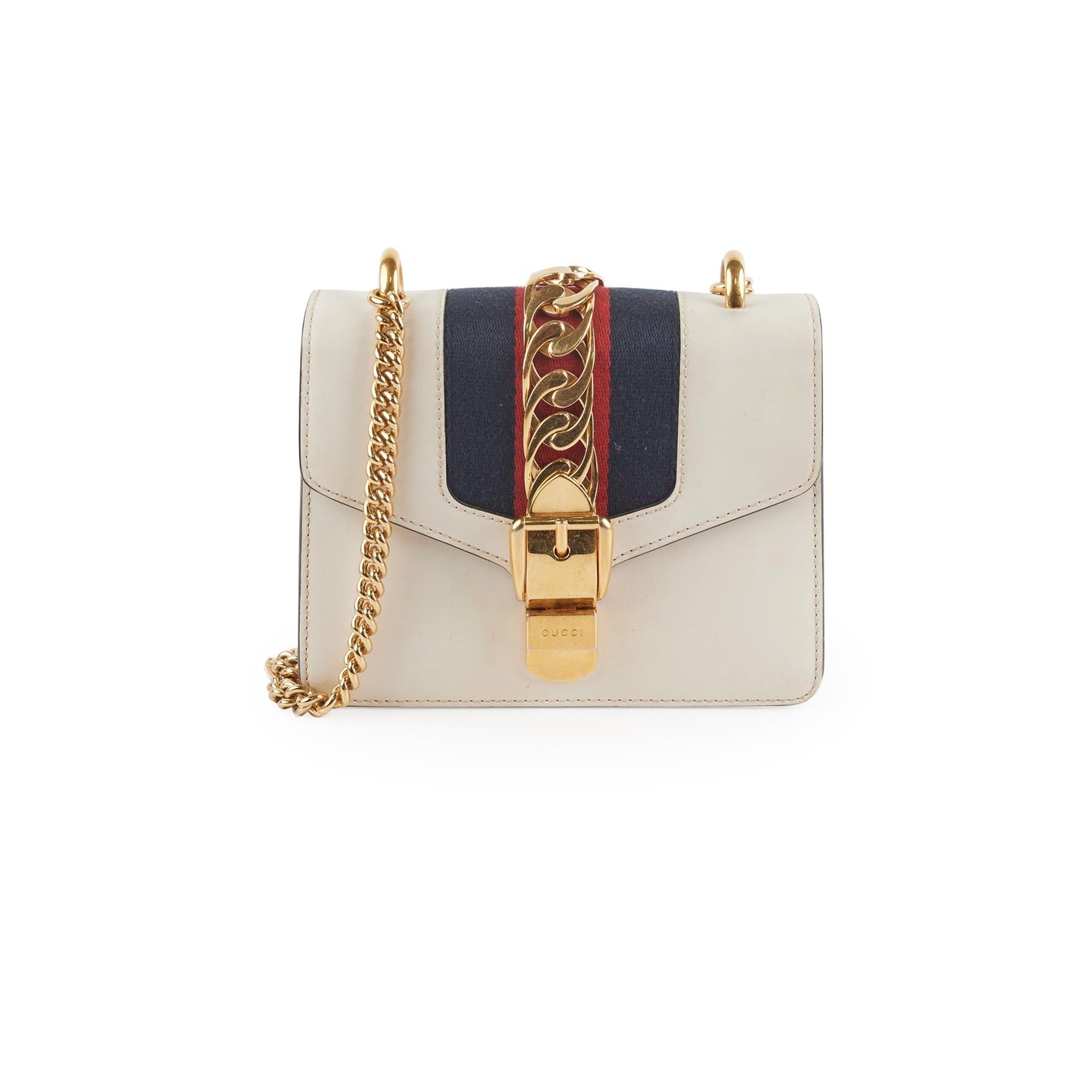 Gucci Mini Sylvie Bag Cream