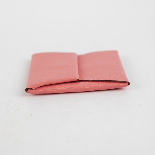 Hermes Bastia Chevre Mysore Rose Ete - V Stamp