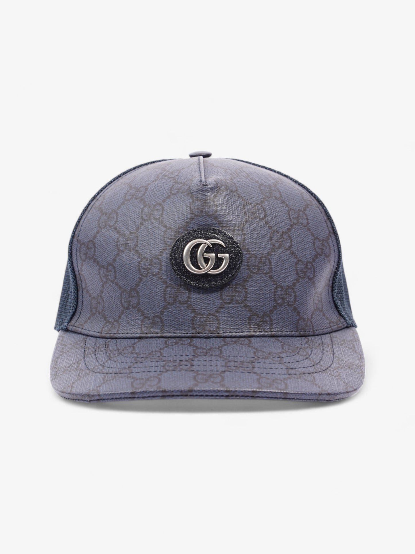 Gucci GG Baseball Cap GG Supreme / Navy Blue Cotton Large