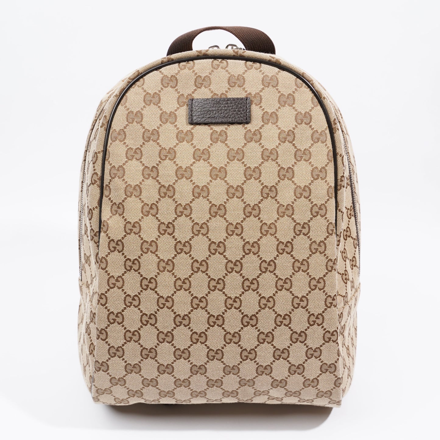Gucci Supreme GG Top Zip Supreme / Brown Canvas