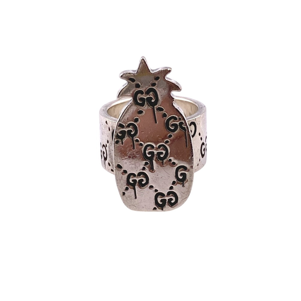 GUCCI Ring Silver925 Silver GG pineapple