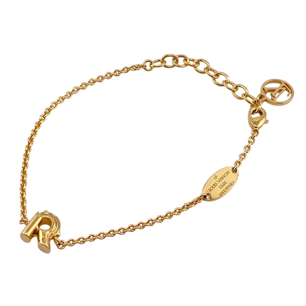 LOUIS VUITTON bracelet M67175 gold LV&ME