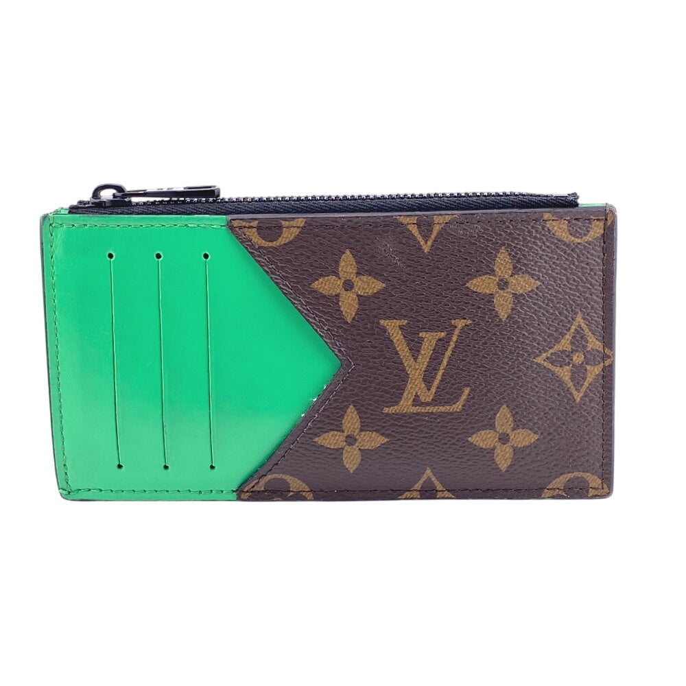 LOUIS VUITTON Card Case M81627 Monogram macacer Brown Monogram