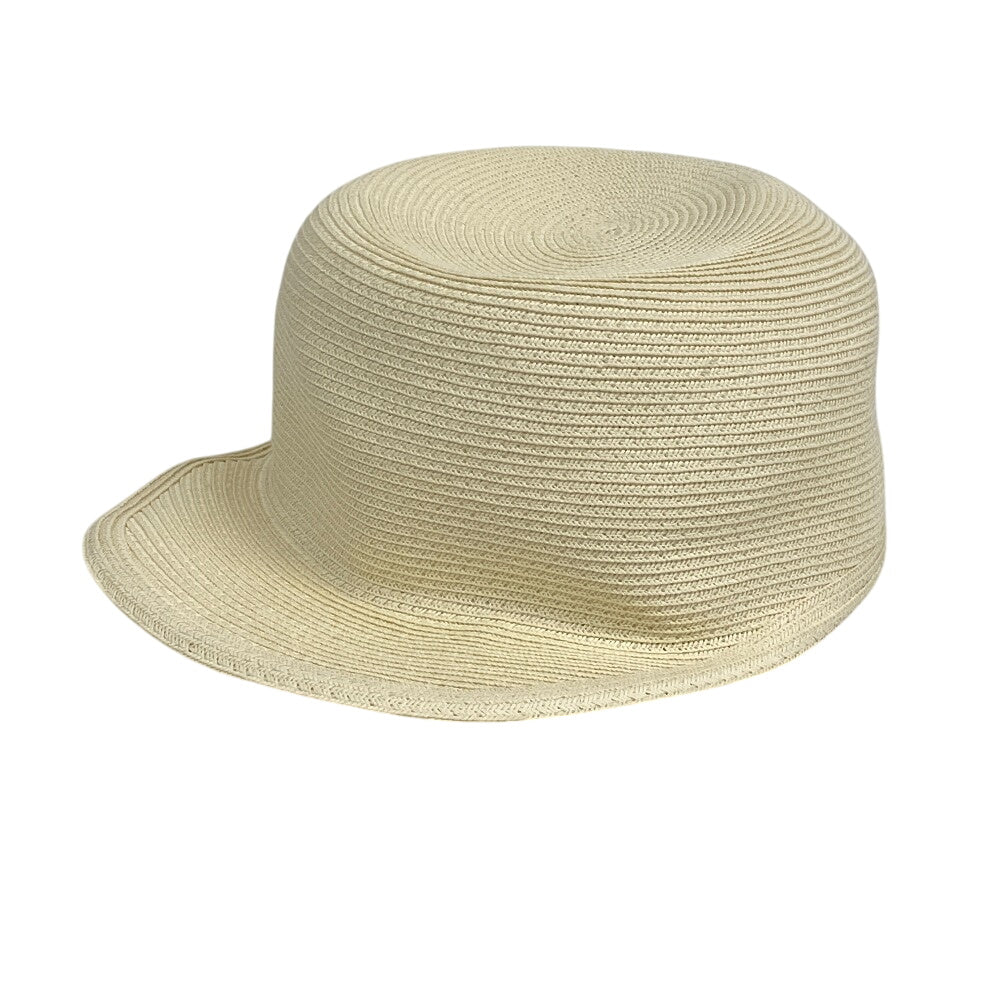 HERMES Casquette paper beige Serie Women 56 Used