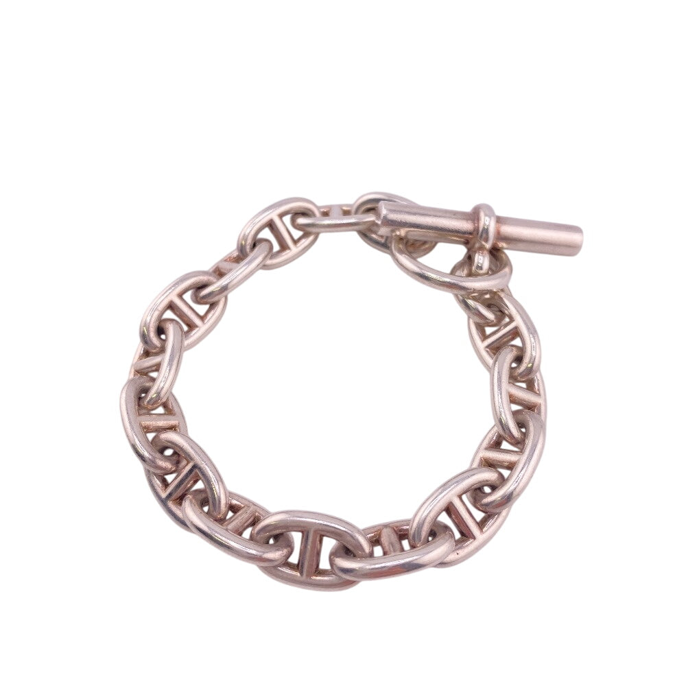 HERMES bracelet Silver925 Silver 15 frames Chene DunkleMM(Unisex) Used