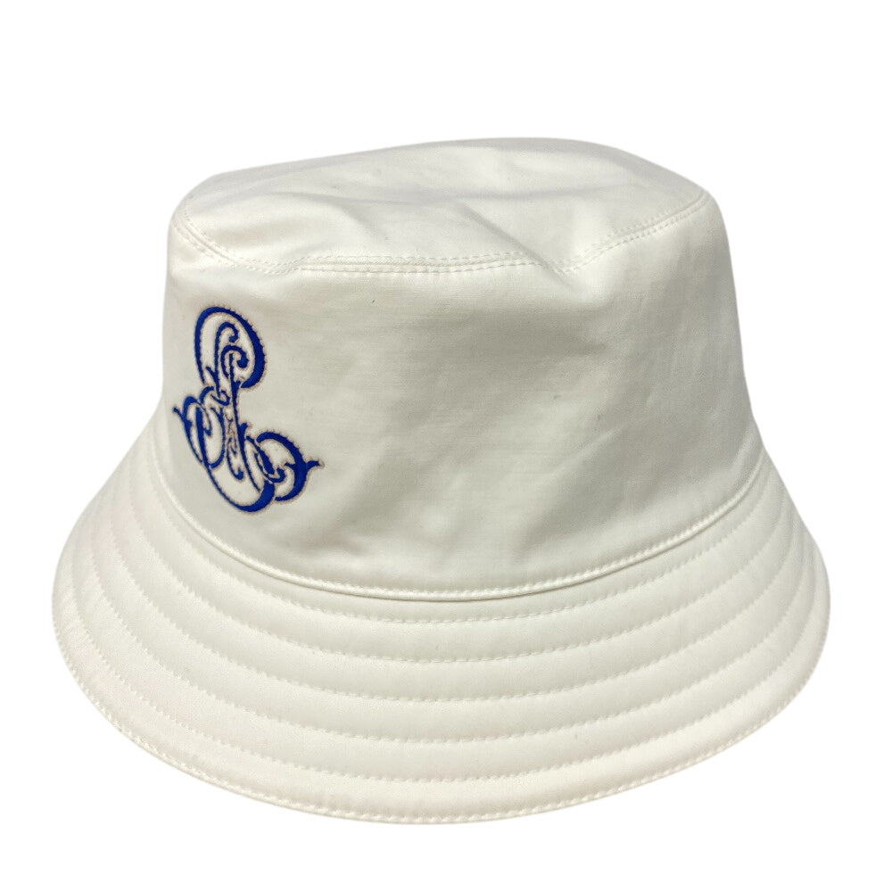 HERMES hat Cotton, Polyurethane white Harper Emile 59