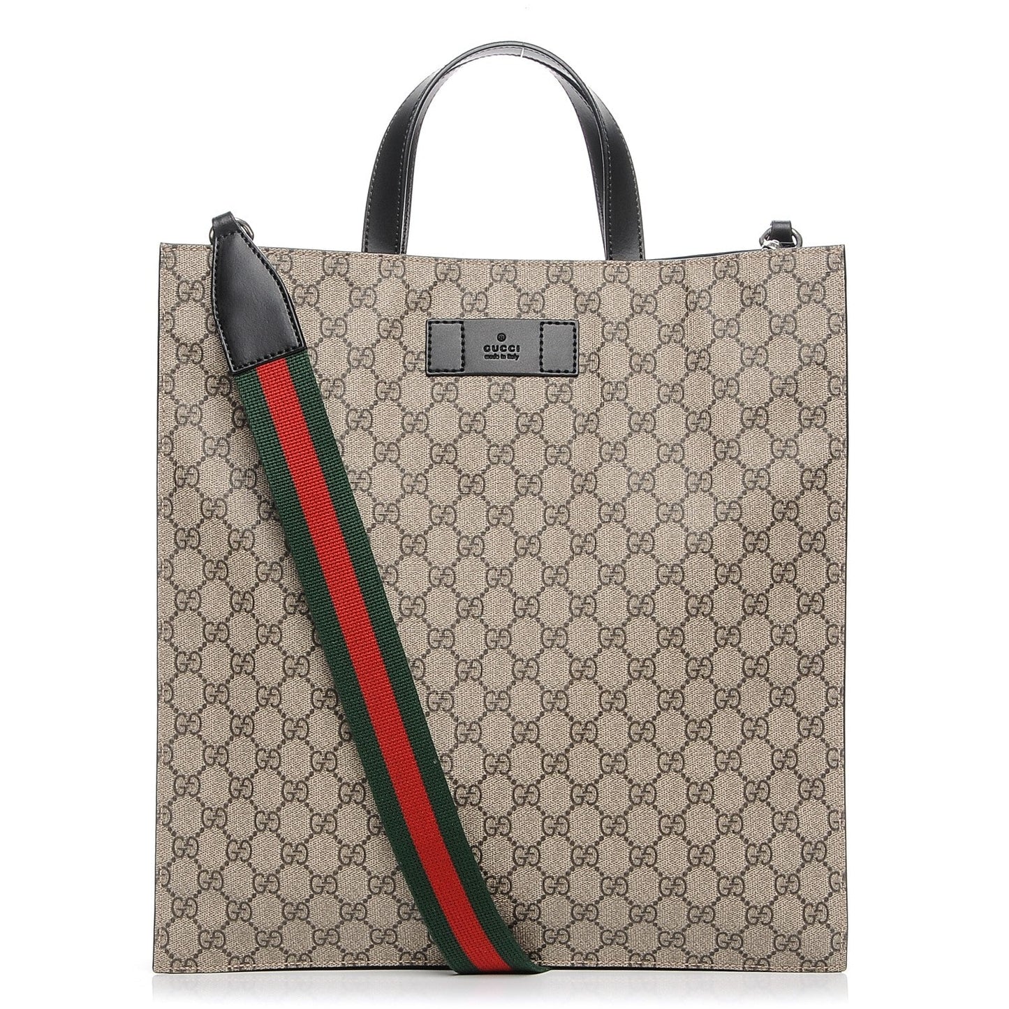 Gucci Soft GG Supreme Tote in Beige