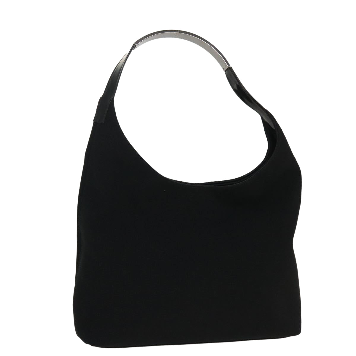 GUCCI Shoulder Bag Canvas Black 3297 ac1758