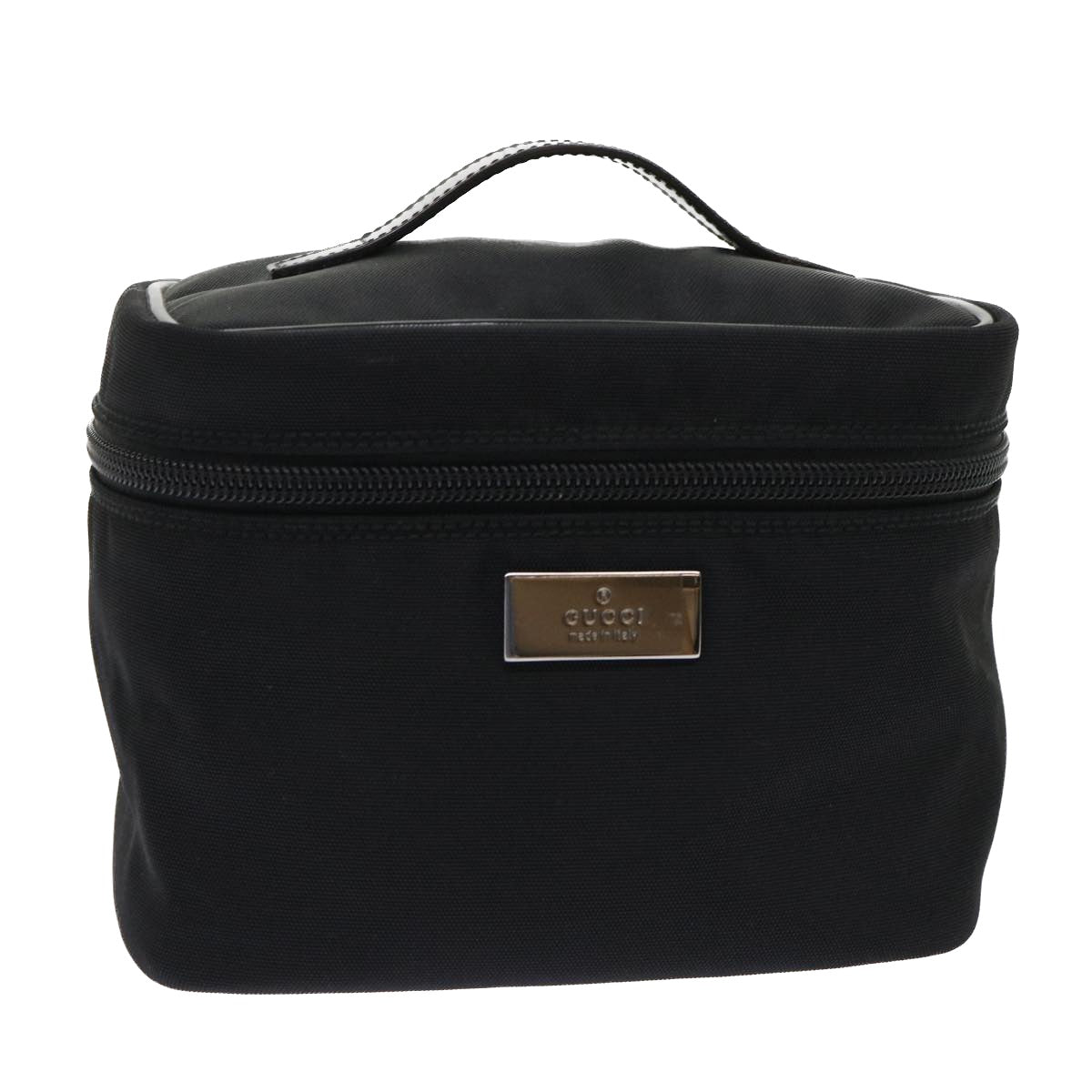 GUCCI Vanity Cosmetic Pouch Nylon Black 0390951 001998 ac2023