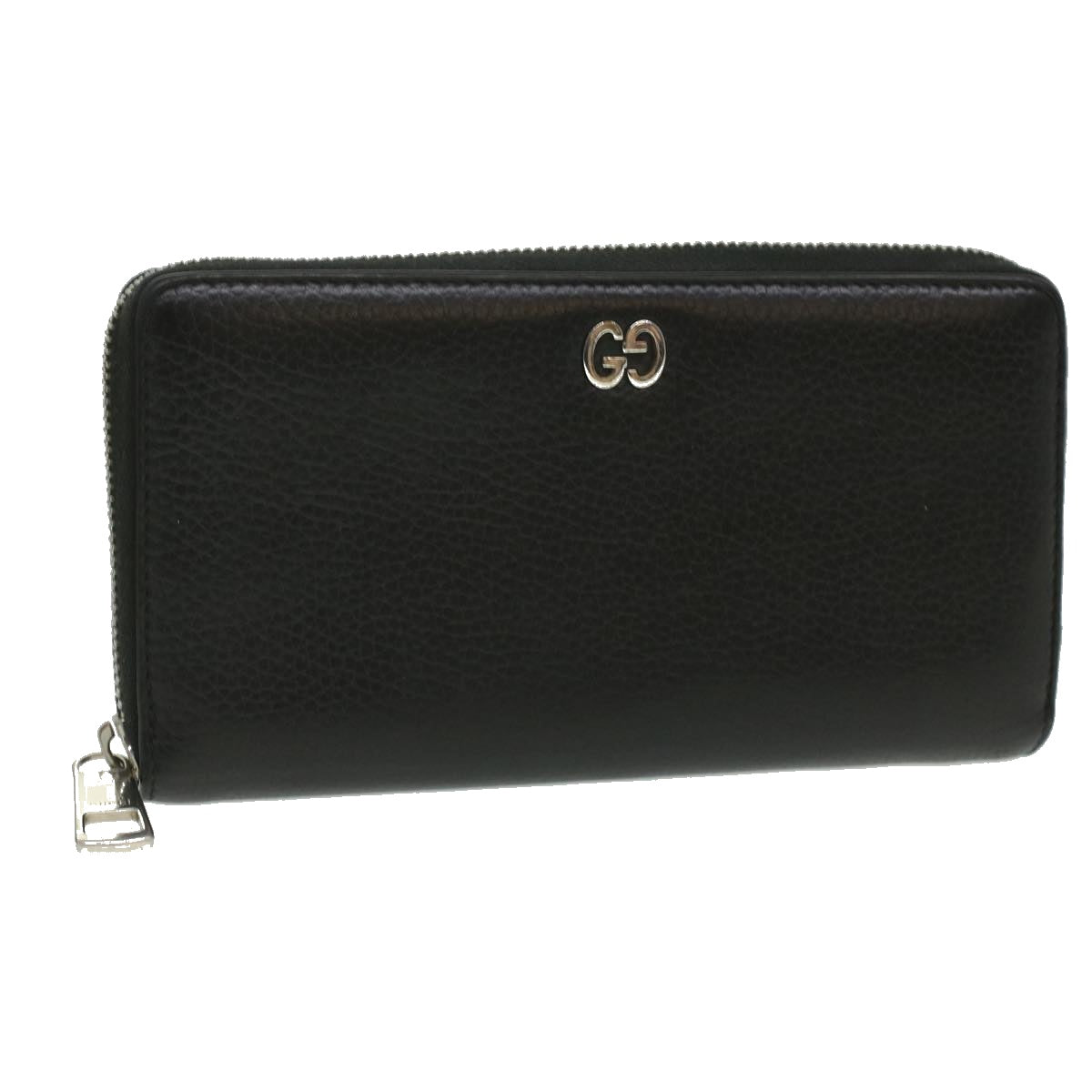 GUCCI Long Wallet Leather Black 473928 am3822