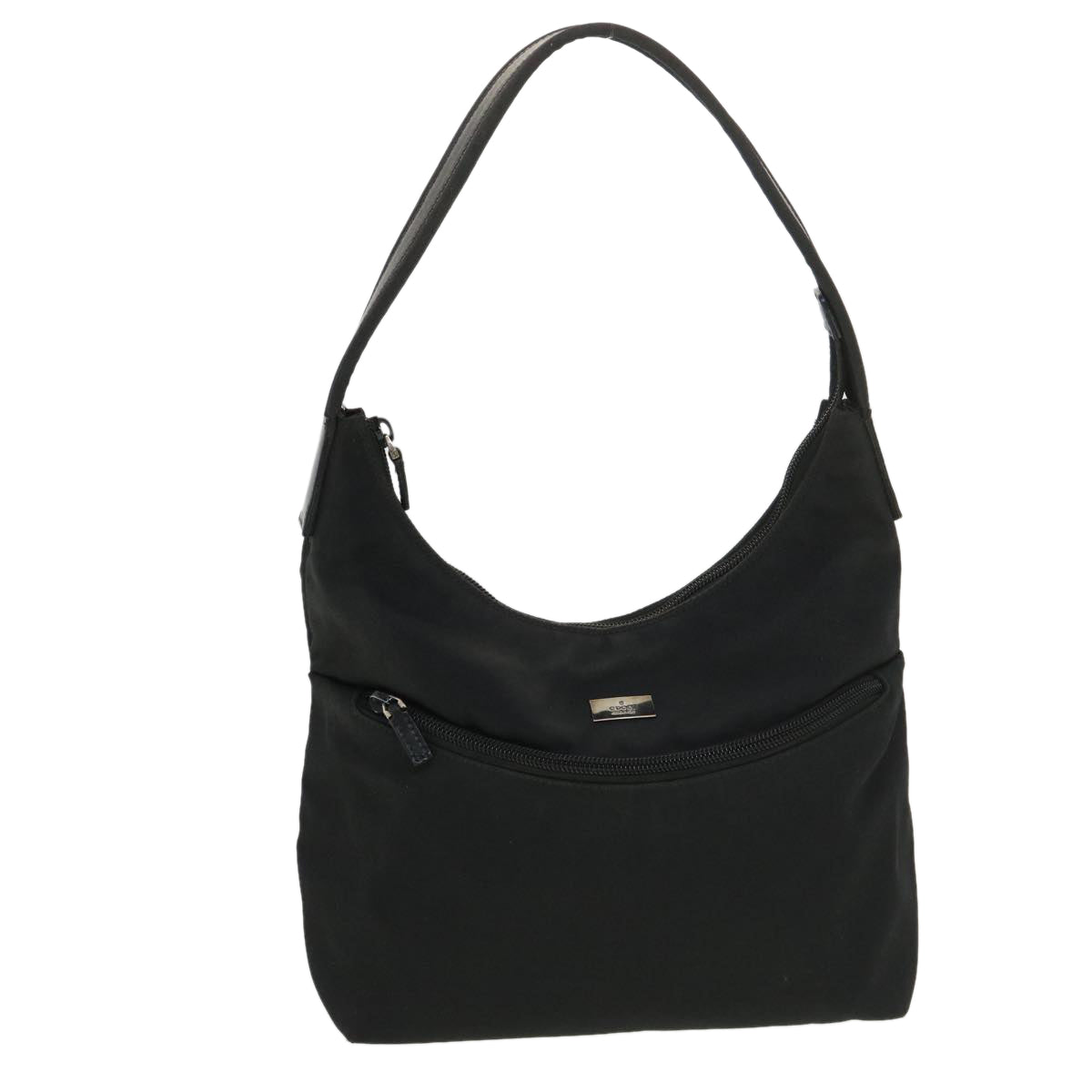 GUCCI Shoulder Bag Nylon Black 0013386 am4146