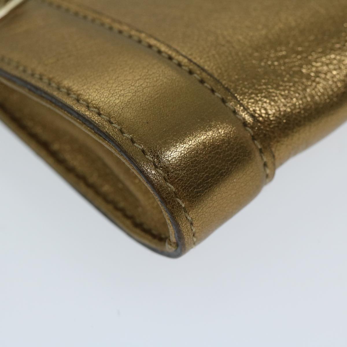 Gucci Interlocking Clutch Bag Leather