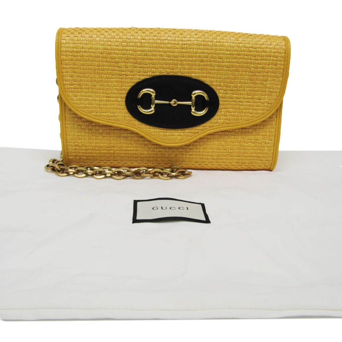 Gucci Horsebit Women's Straw Leather