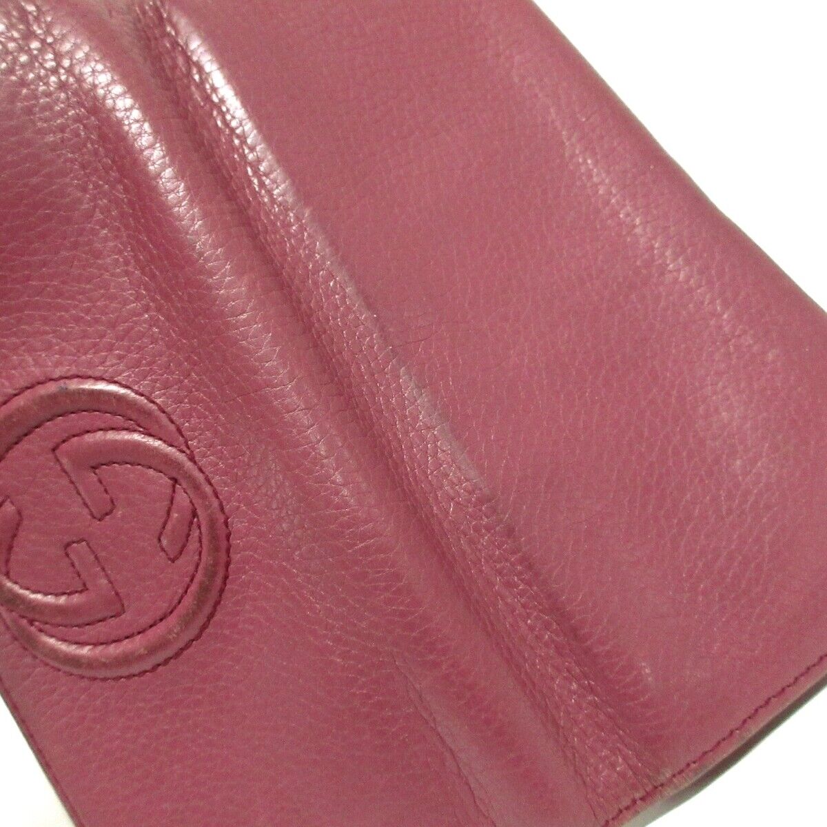 Gucci Soho Pink Purple Leather -