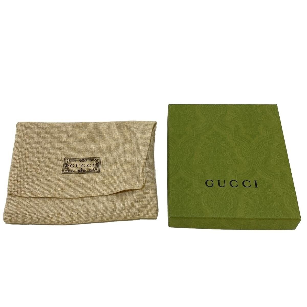 Gucci Logo Cream Leather - Bifold