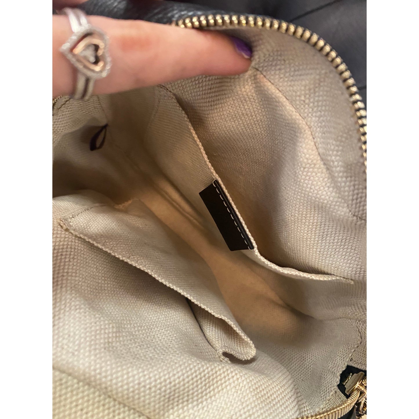 Gucci Soho Leather Bag Black